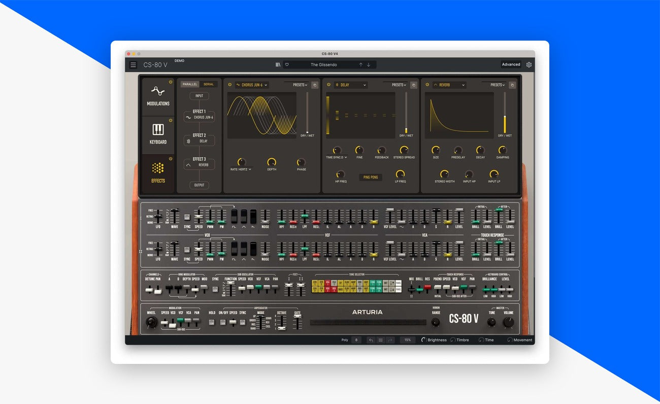 CS-80 V plugin interface