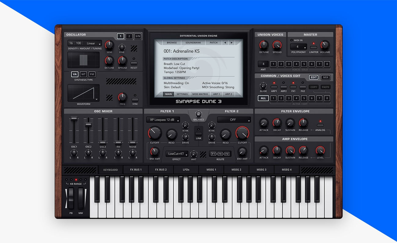 Dune 3 plugin interface
