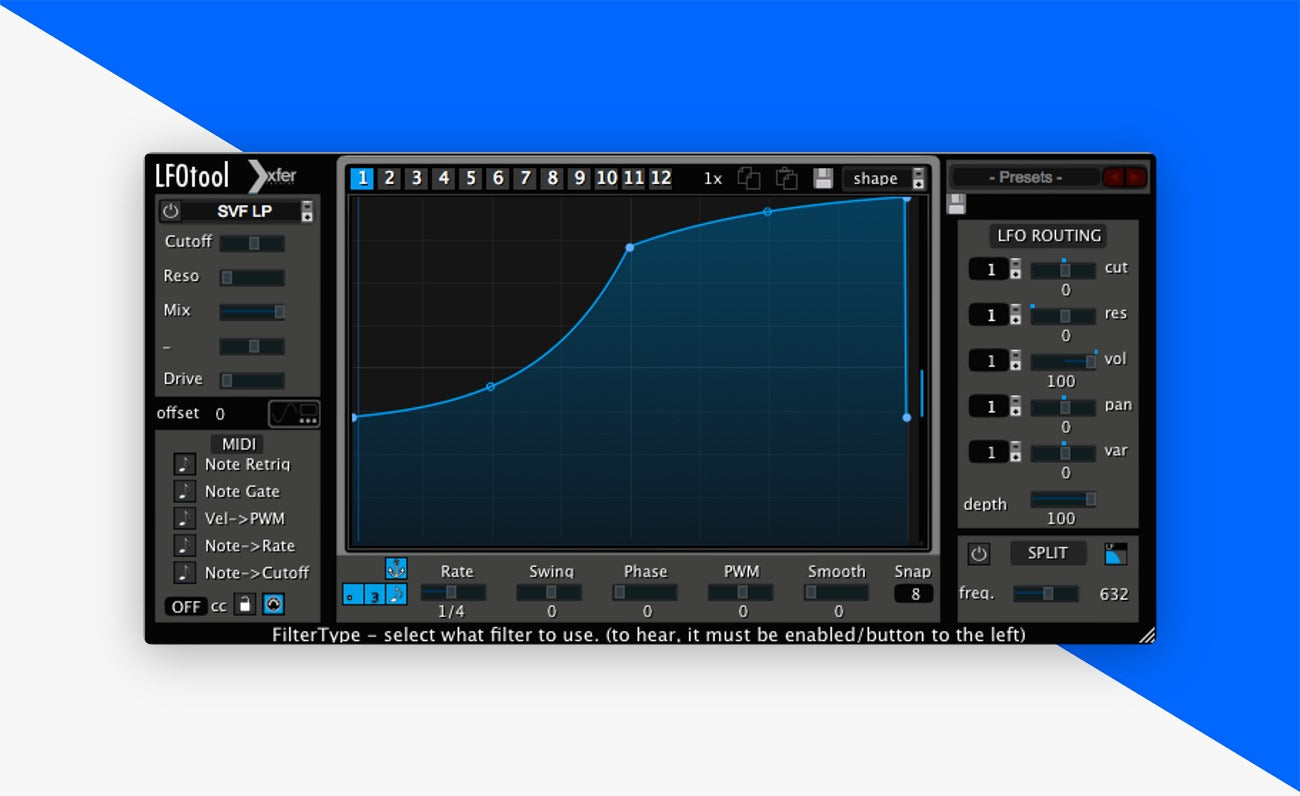 LFOTool plugin interface