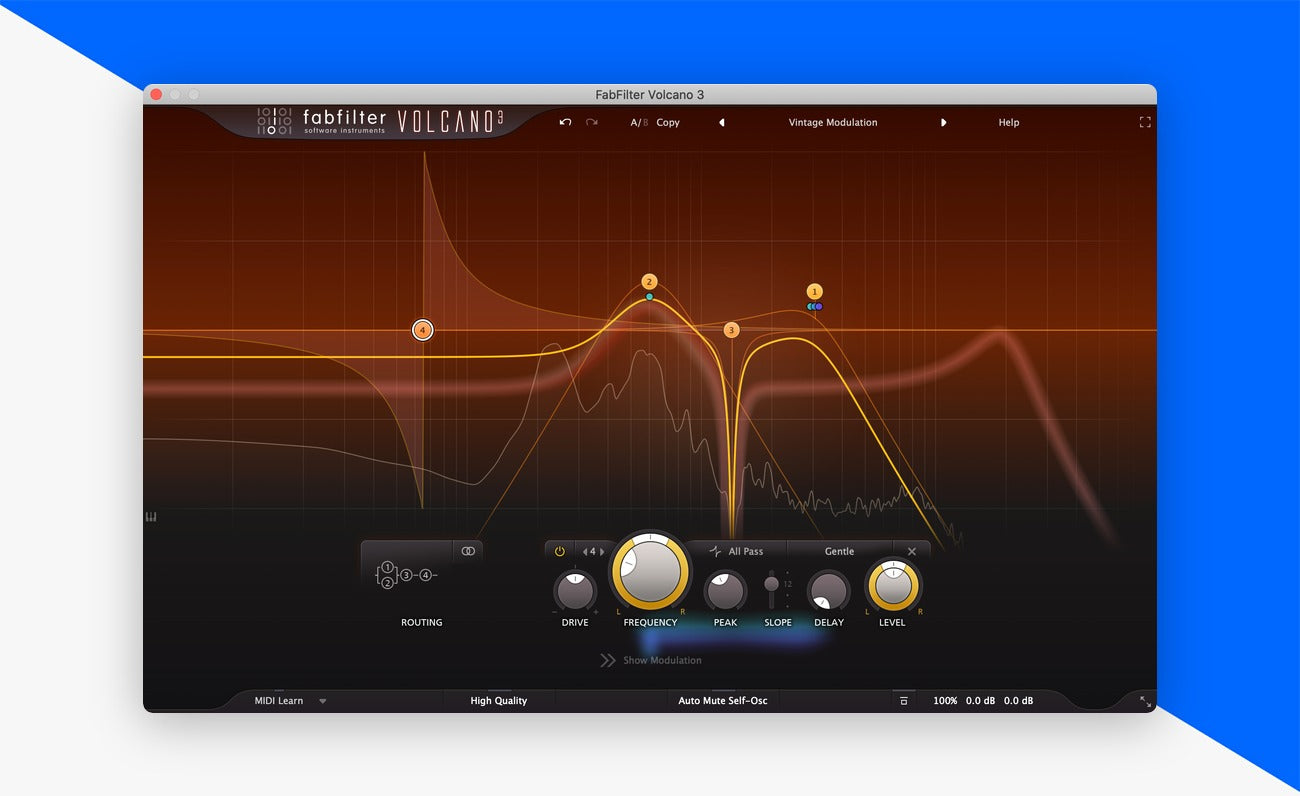 Volcano 3 plugin interface
